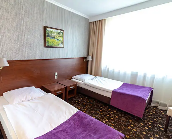 Hotel Lotos екі орынды бөлмесі